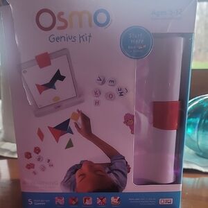 Osmo Genius Kit - Interactive Learning Toy for Kids - Red and White